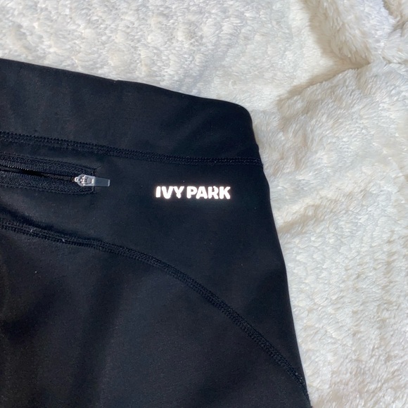 IVY PARK Black High-Waist Leggings Size Medium - Picture 4 of 4